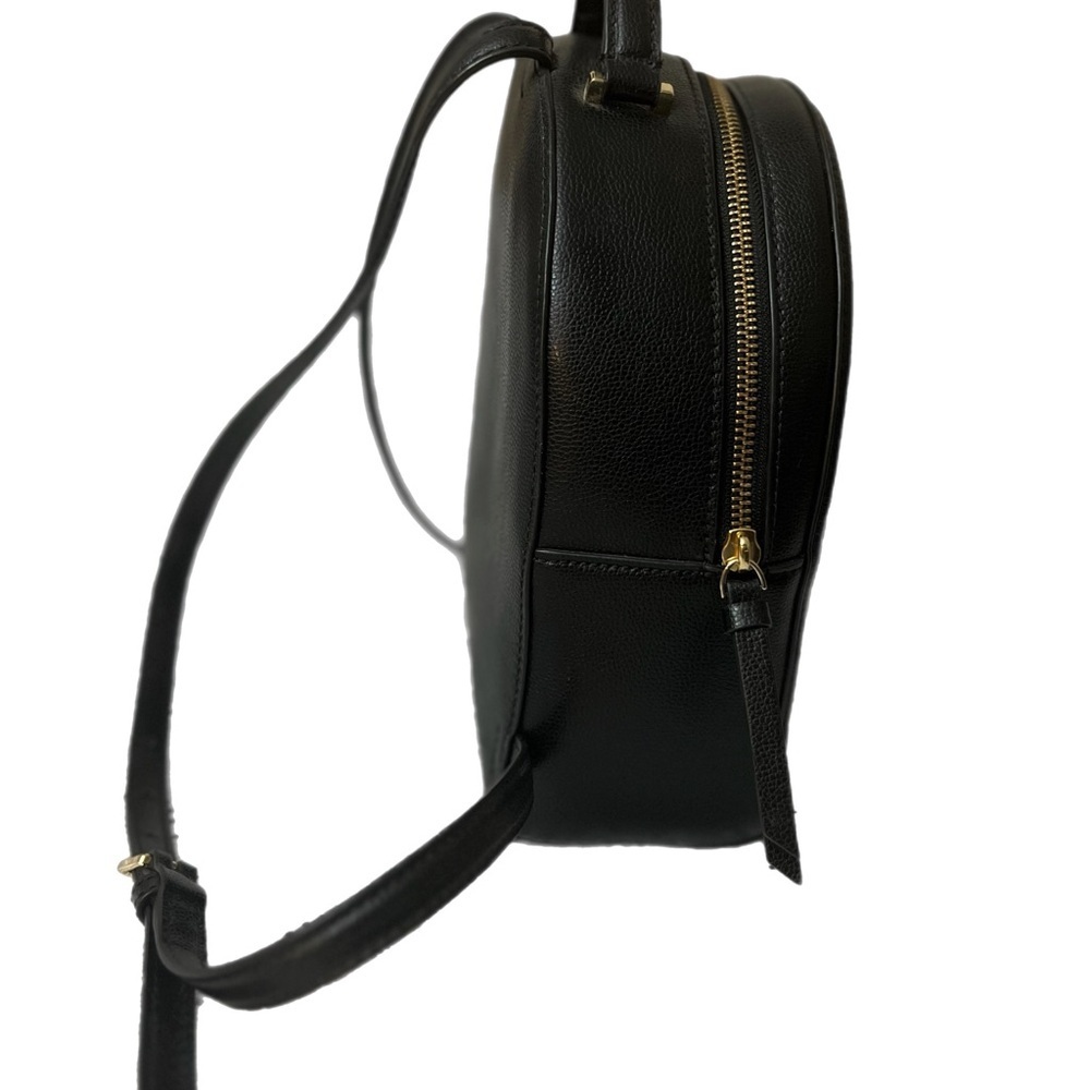 Kate Spade Black Backpack with Gold Accents NWOT - Picture 5 of 9